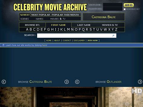 celebrity nude site|Welcome :: Celebrity Movie Archive